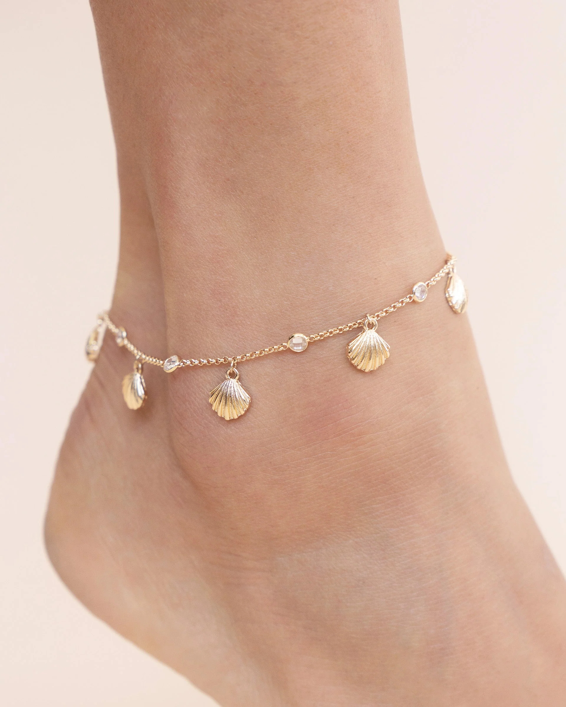 Scallop Shell Anklet - Image 4