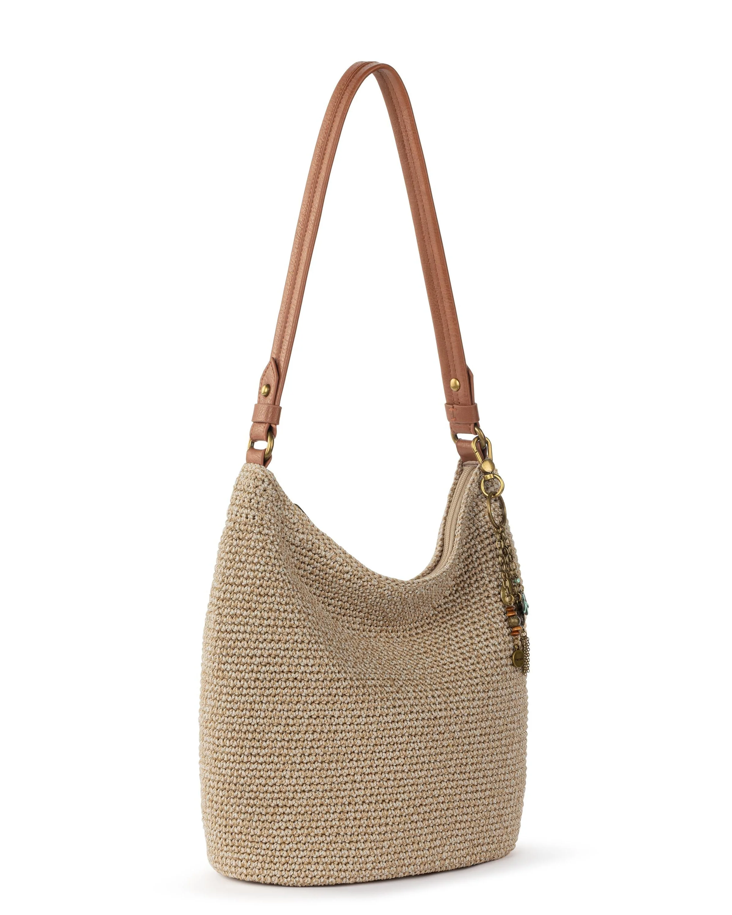 Sequoia Hobo - Hand Crochet - Bamboo Static - Image 2