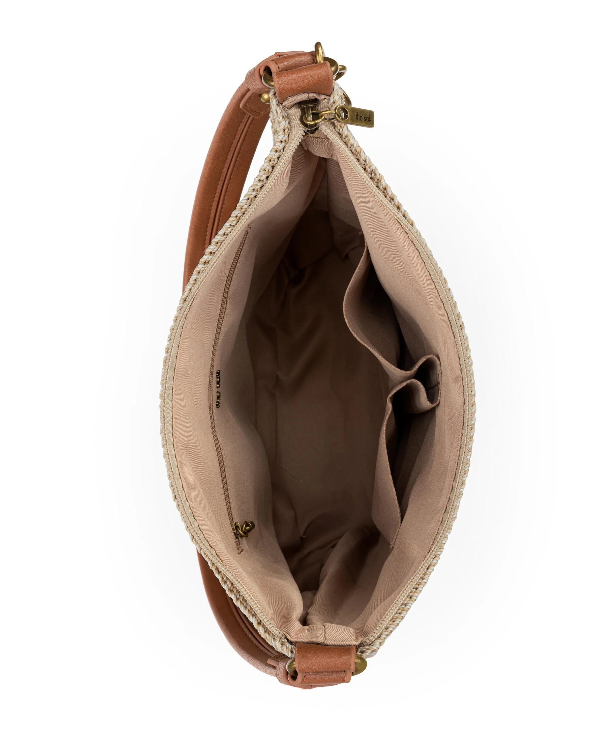 Sequoia Hobo - Hand Crochet - Bamboo Static - Image 3