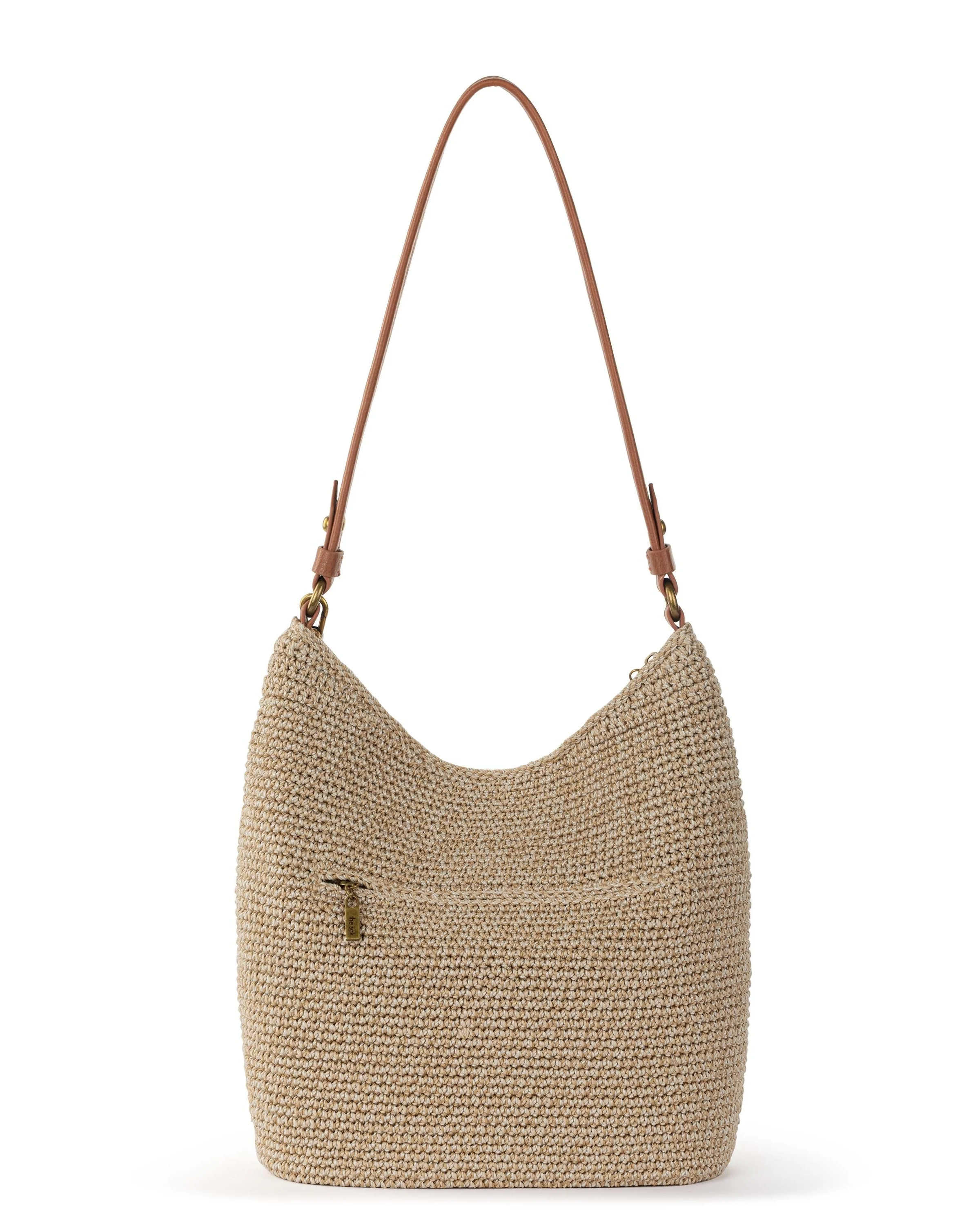 Sequoia Hobo - Hand Crochet - Bamboo Static - Image 4