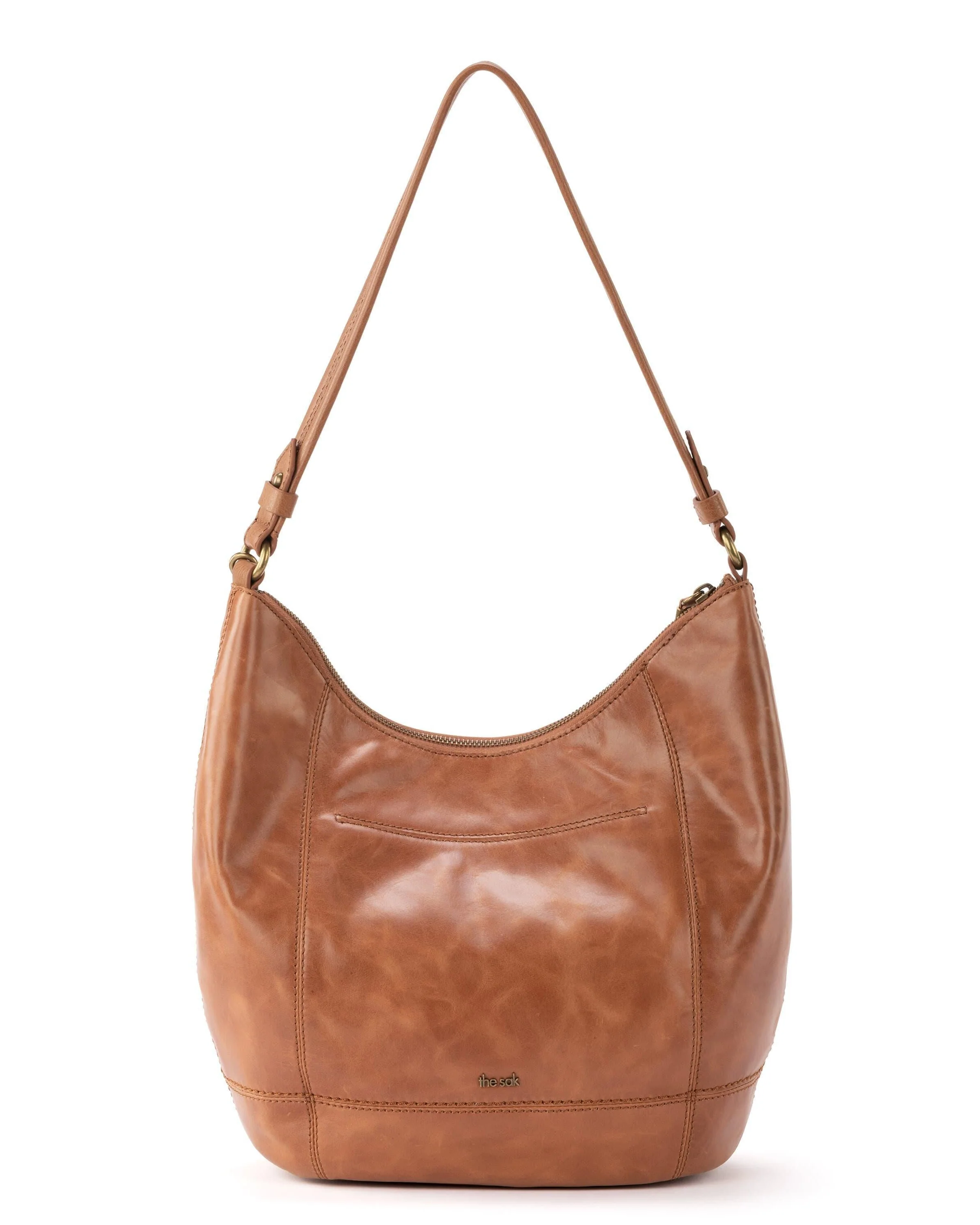 Sequoia Hobo - Leather - Tobacco Floral Embossed - Image 5