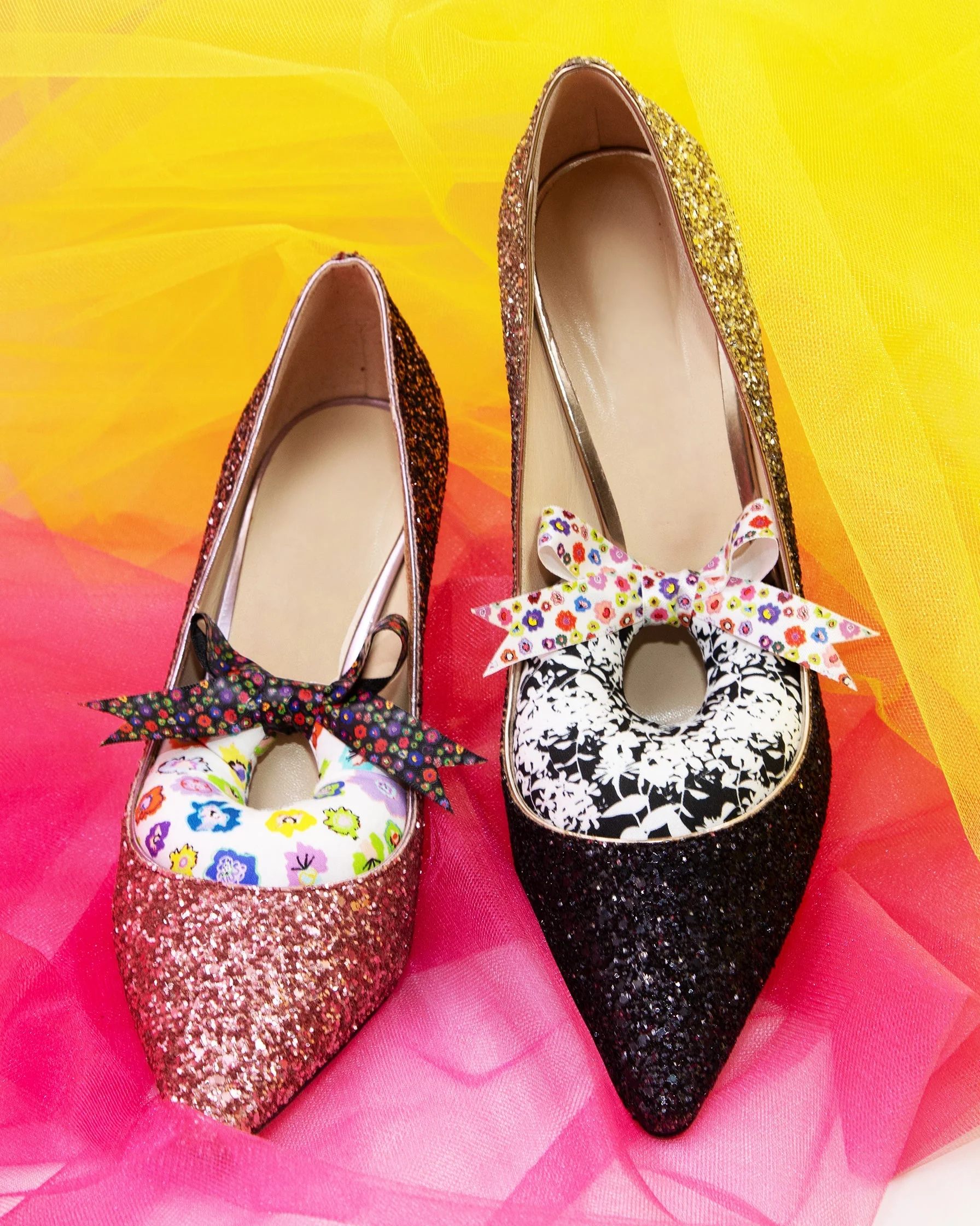 Shadow Floral Shoe Stuffer Inserts by Amanda Perna - Image 5