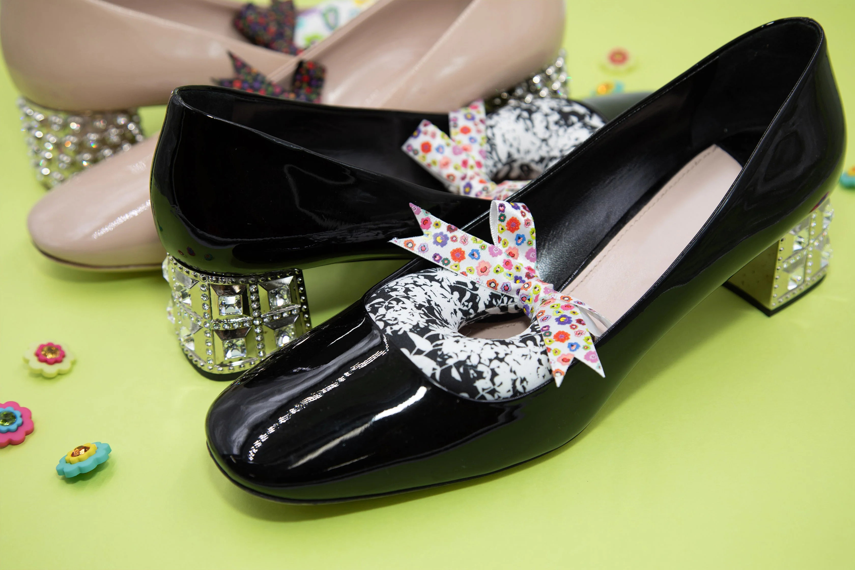 Shadow Floral Shoe Stuffer Inserts by Amanda Perna - Image 6