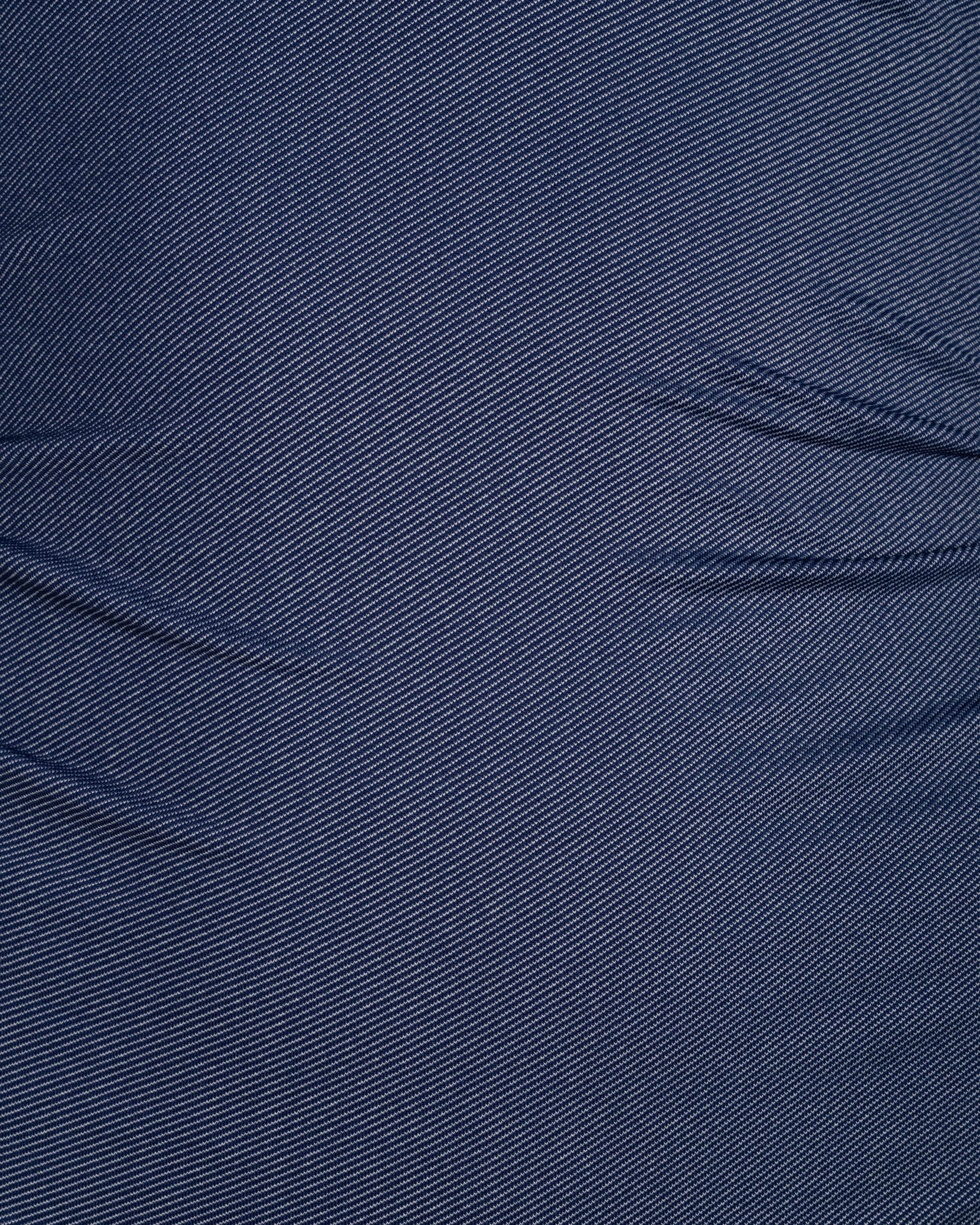Shana Top In Indigo Twill - Image 12