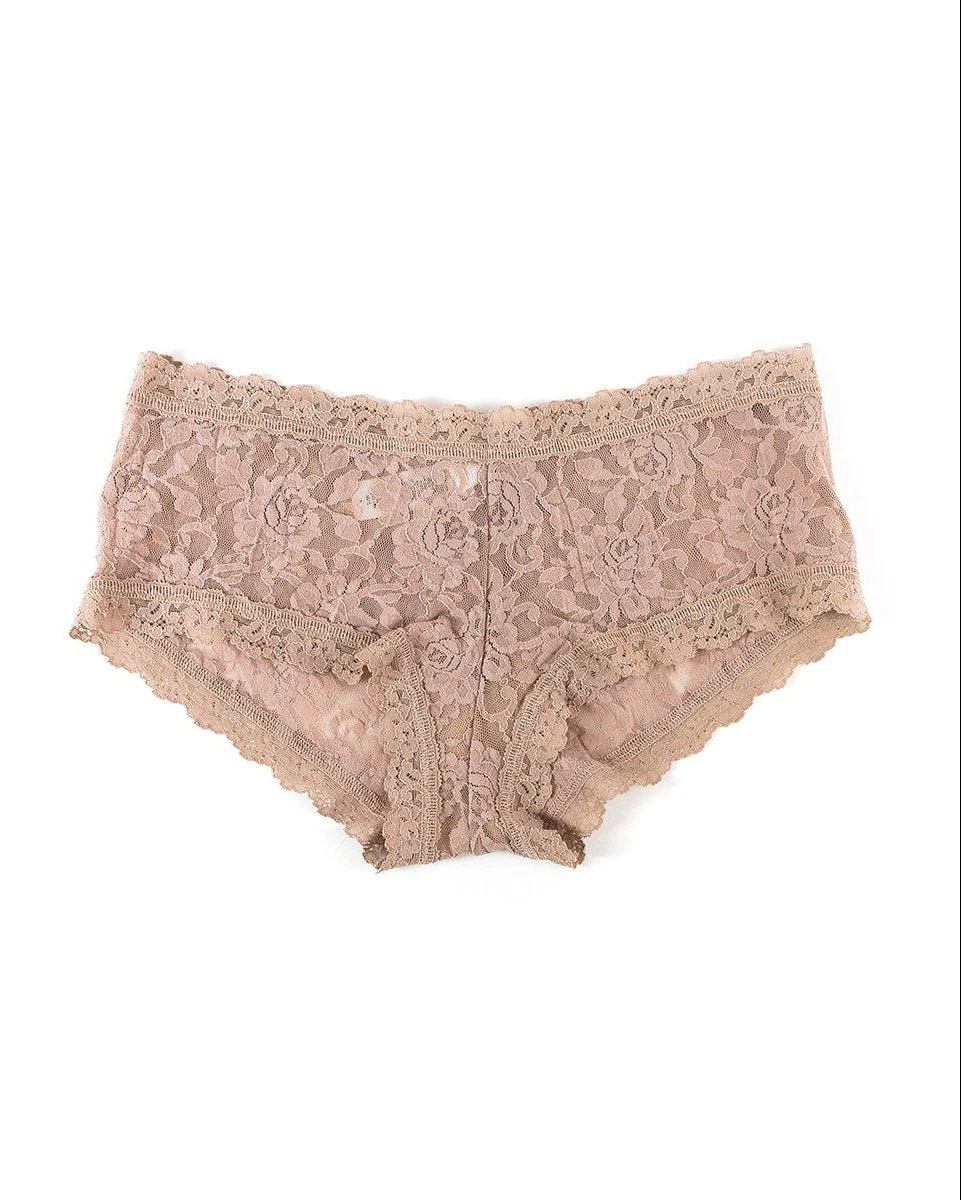 Signature Lace Boyshort Taupe - Image 2
