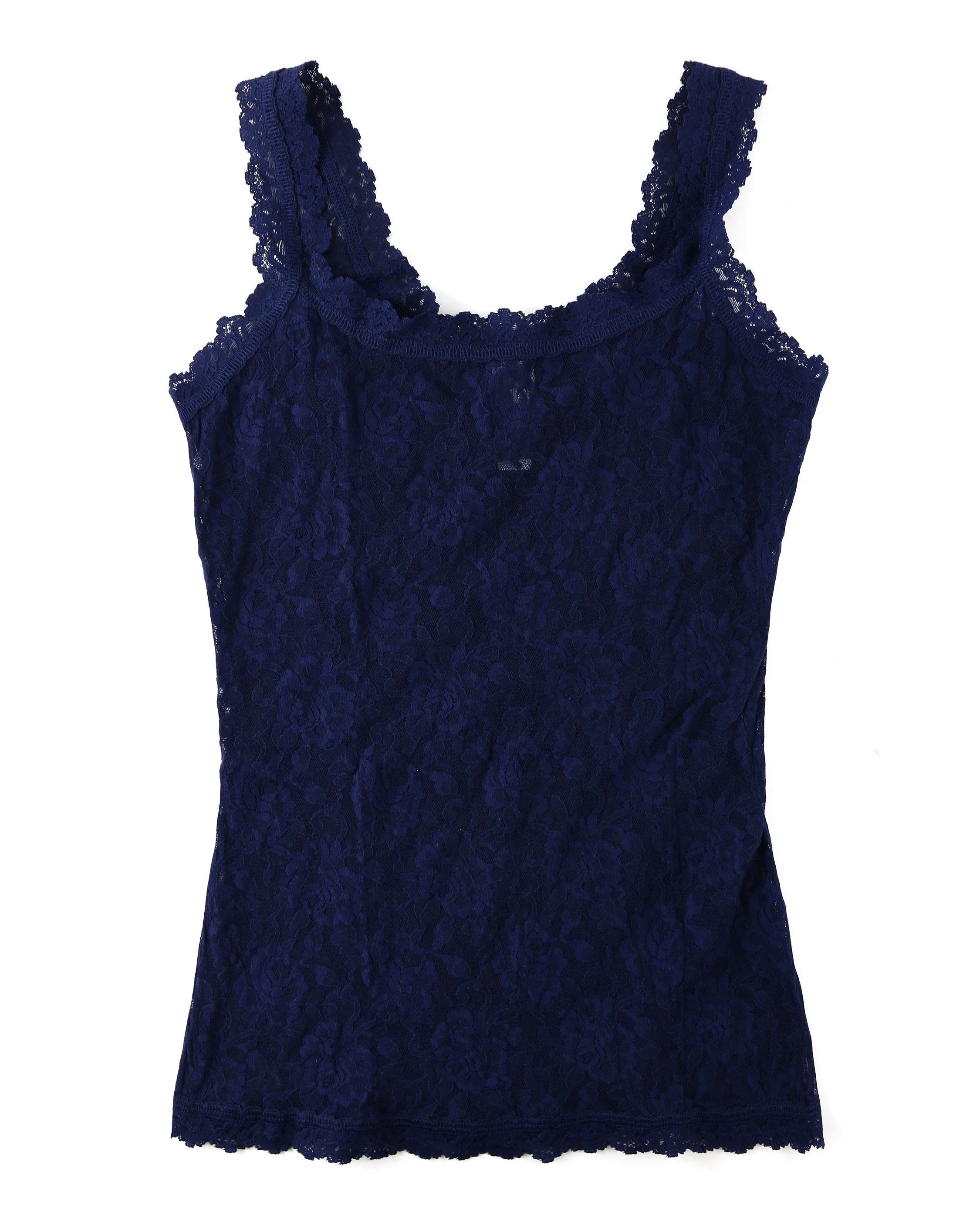 Signature Lace Classic Cami Navy - Image 2