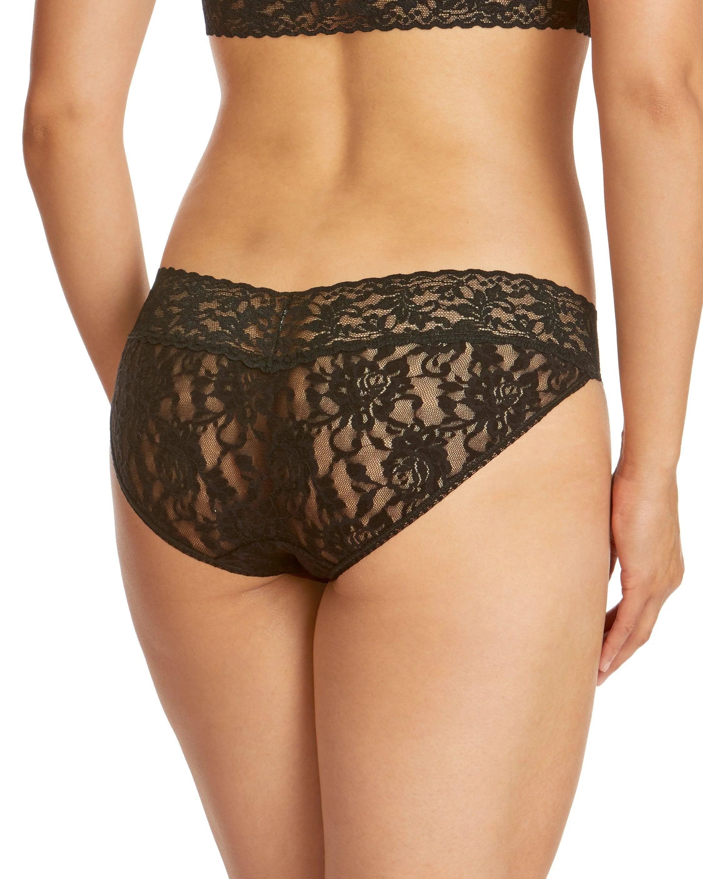 Signature Lace V-Kini Black - Image 2