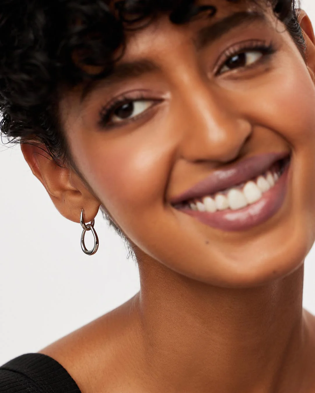 Silver Drop Earrings - Sage Silver - Image 5