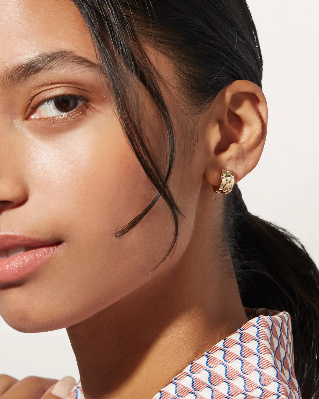 Small Hoop Earrings - Eden - Image 3