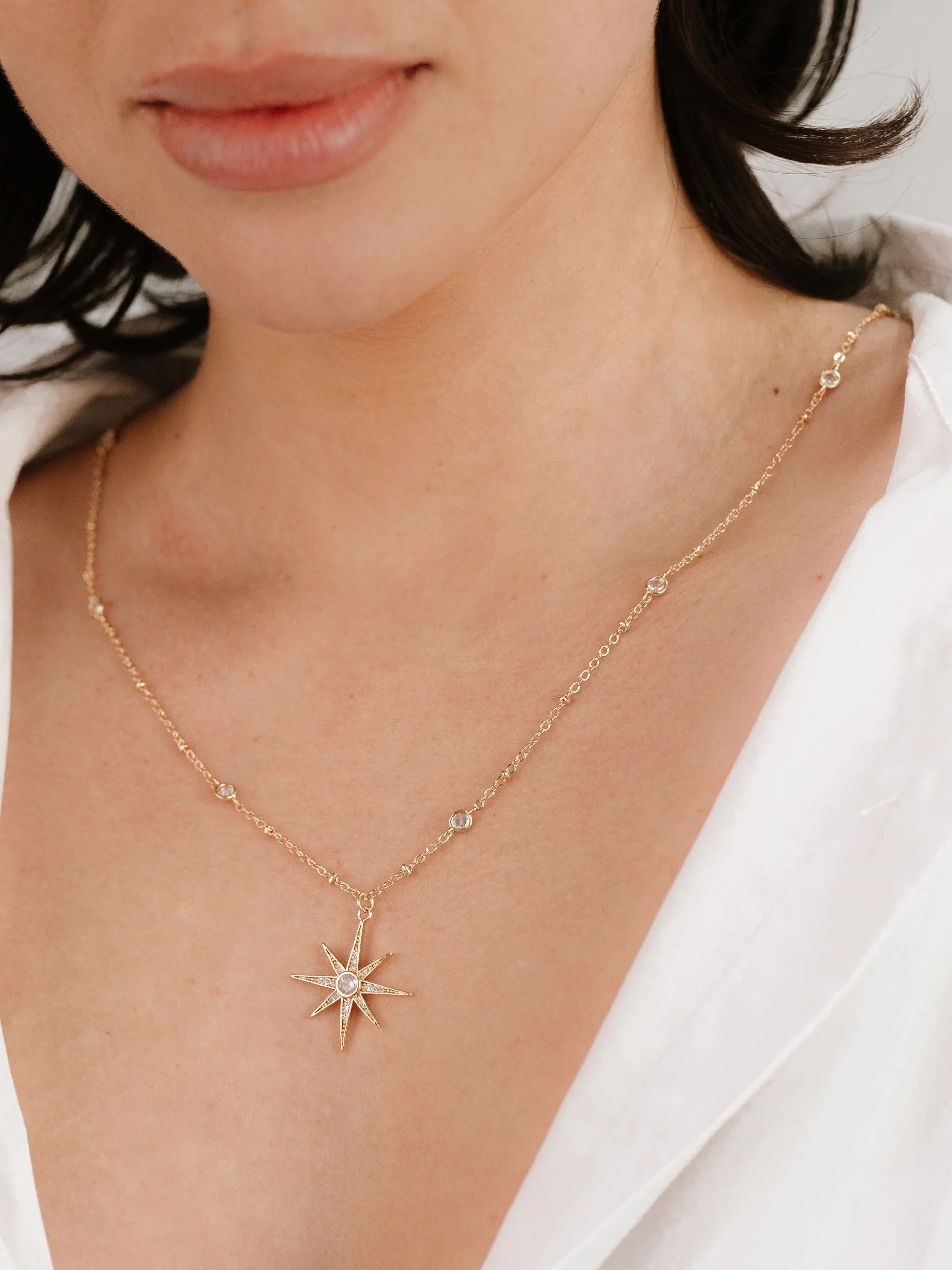 Starburst Pendant Necklace - Image 2