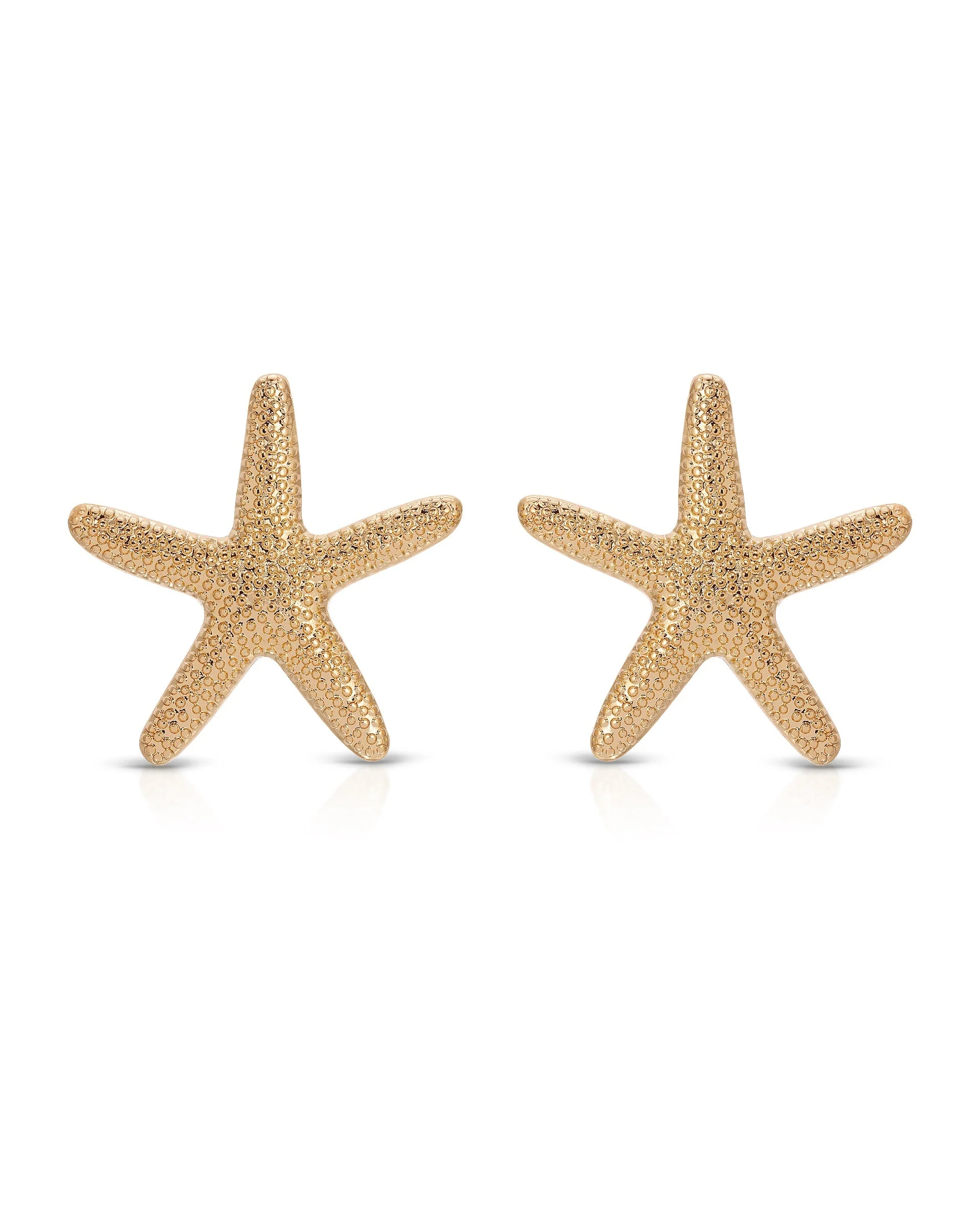 Statement Starfish Stud Earrings