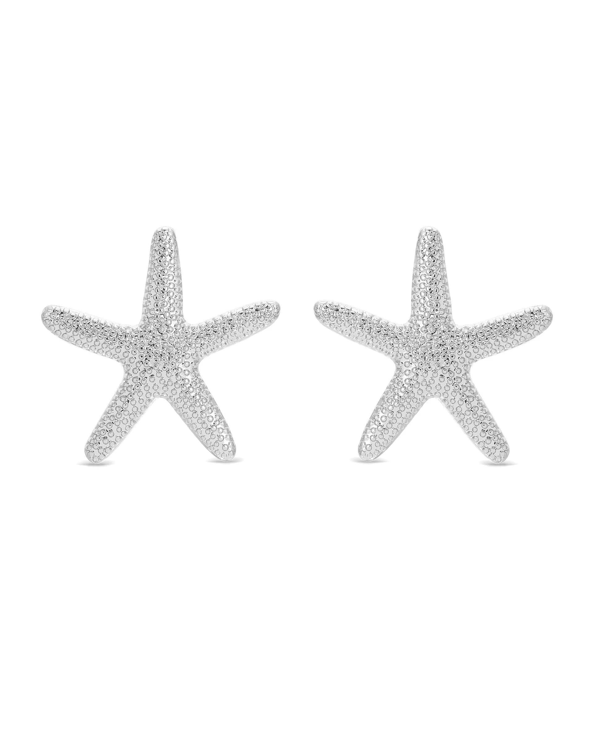Statement Starfish Stud Earrings - Image 9