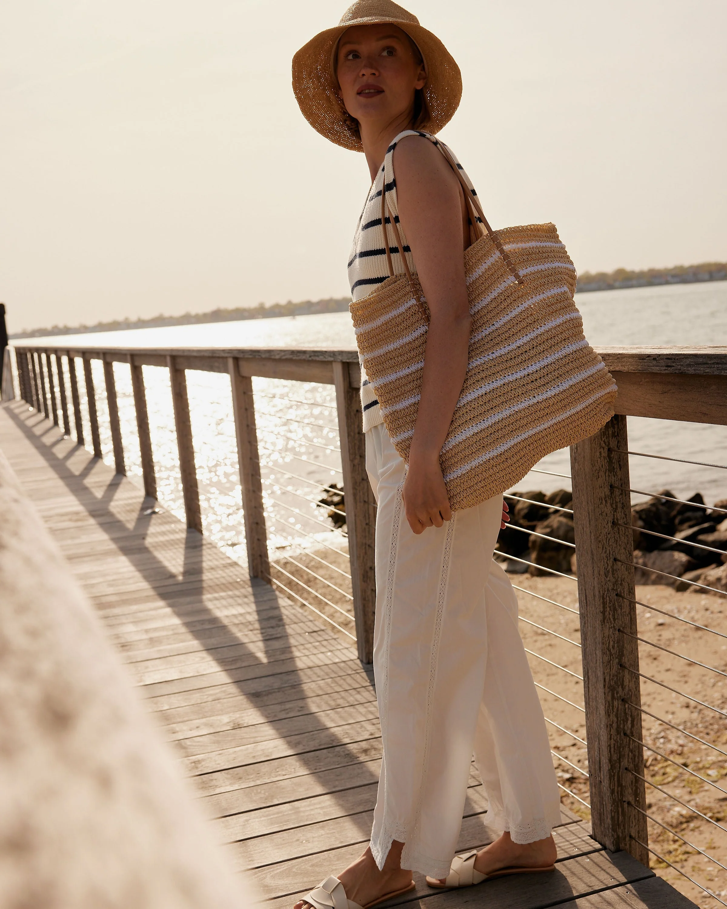 Stella Stripe Tote - Image 6