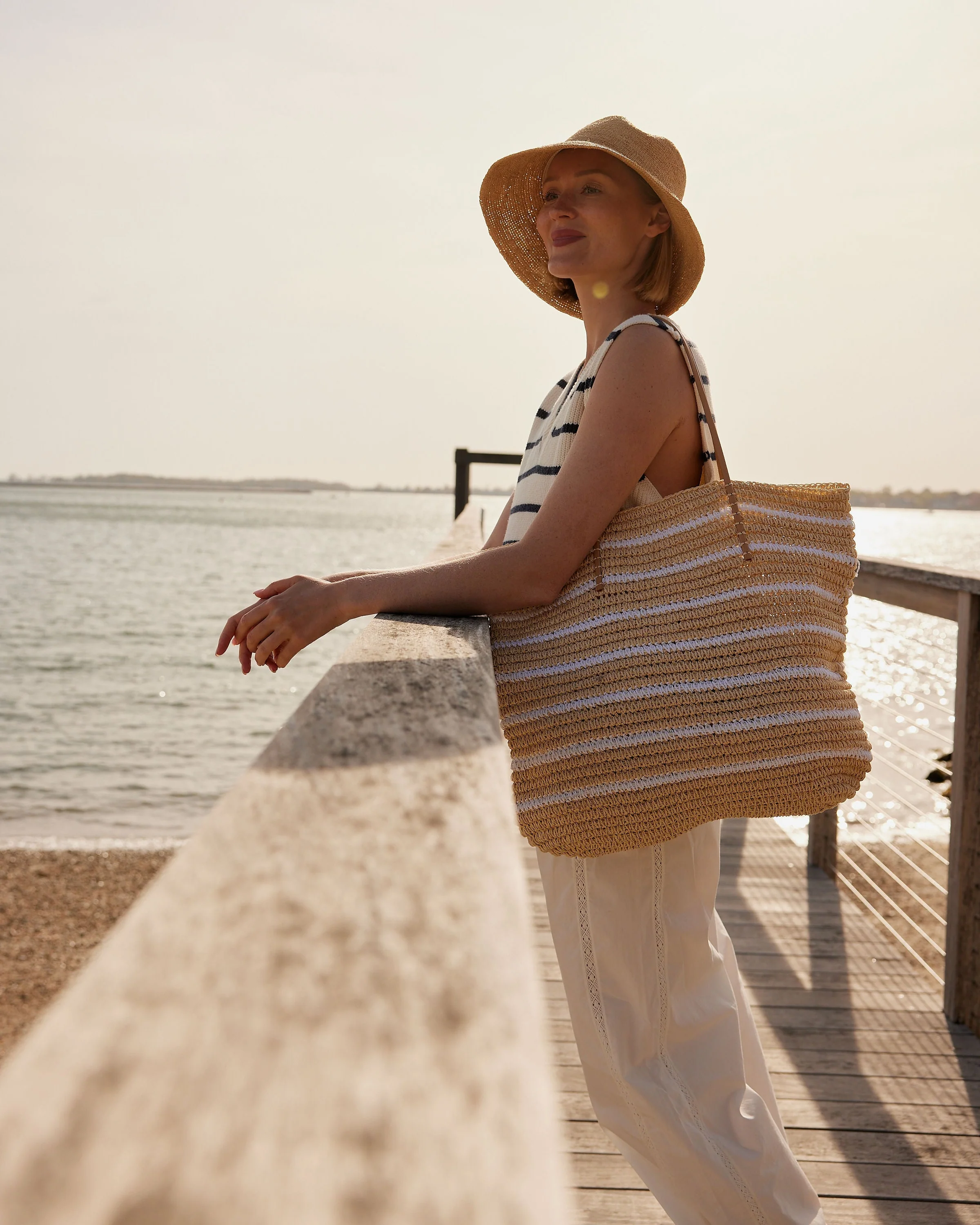 Stella Stripe Tote - Image 7