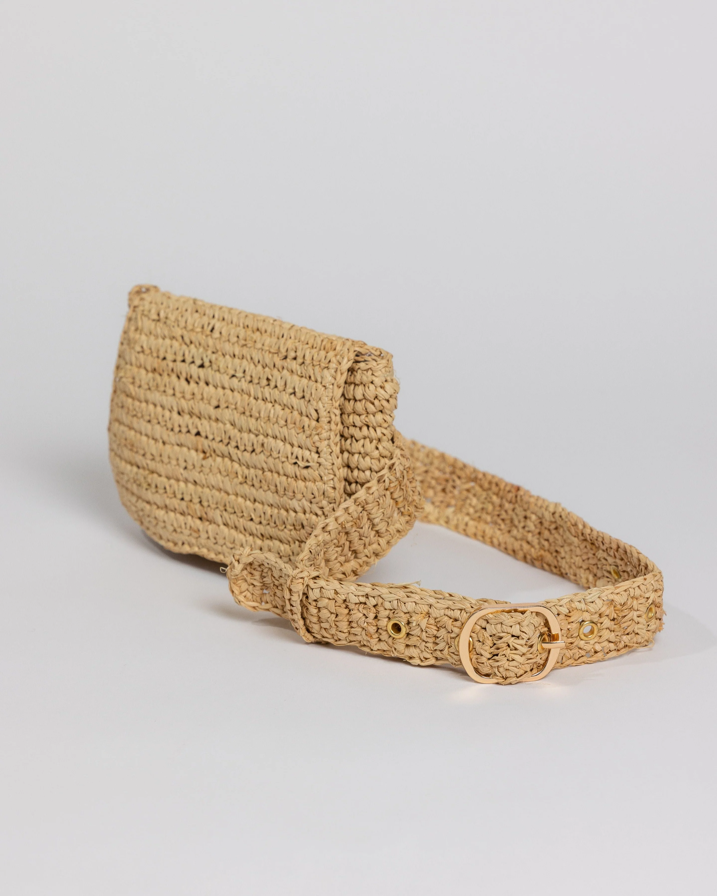 Straw Belt Bag - Image 2