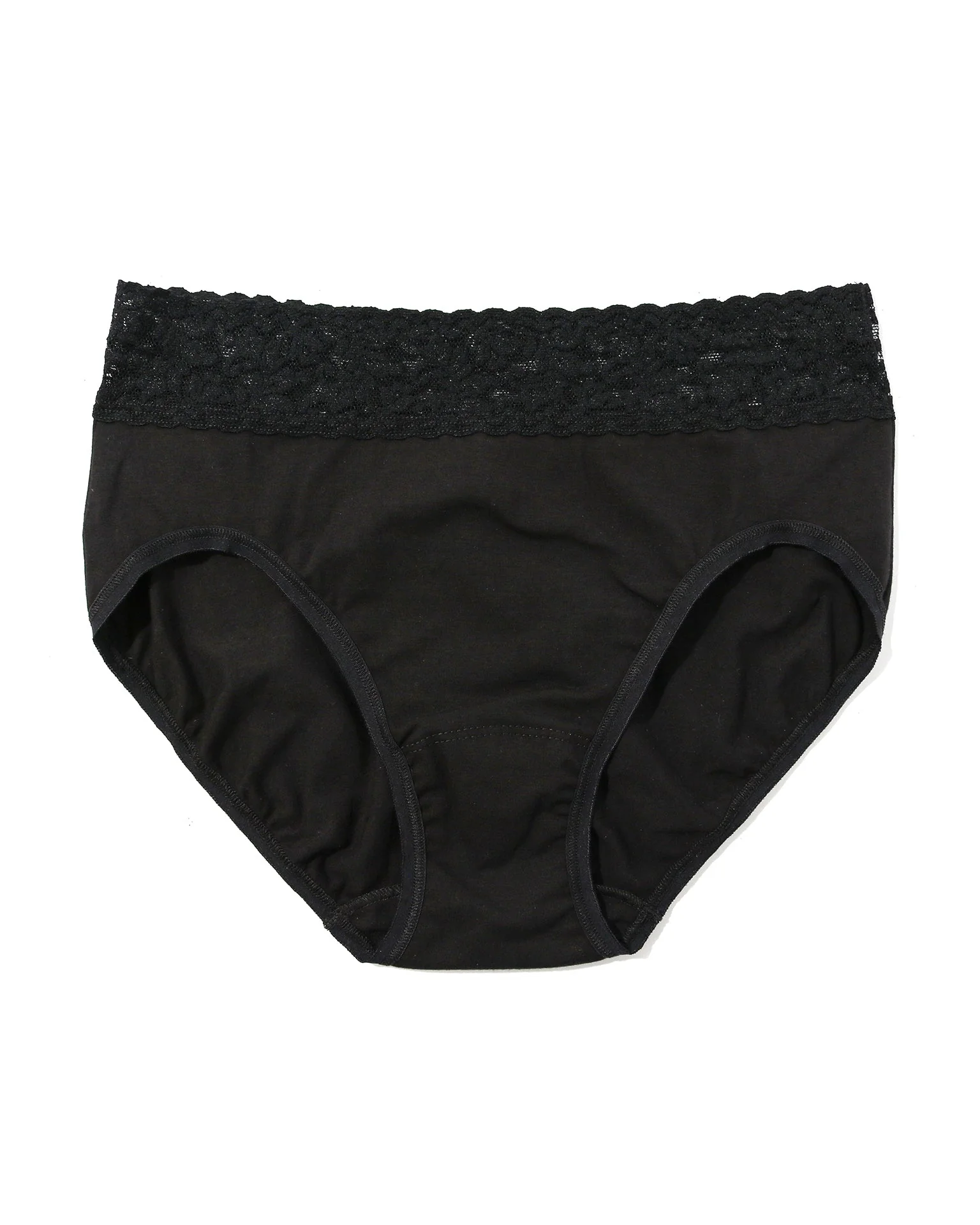 Supima® Cotton French Brief Black - Image 5