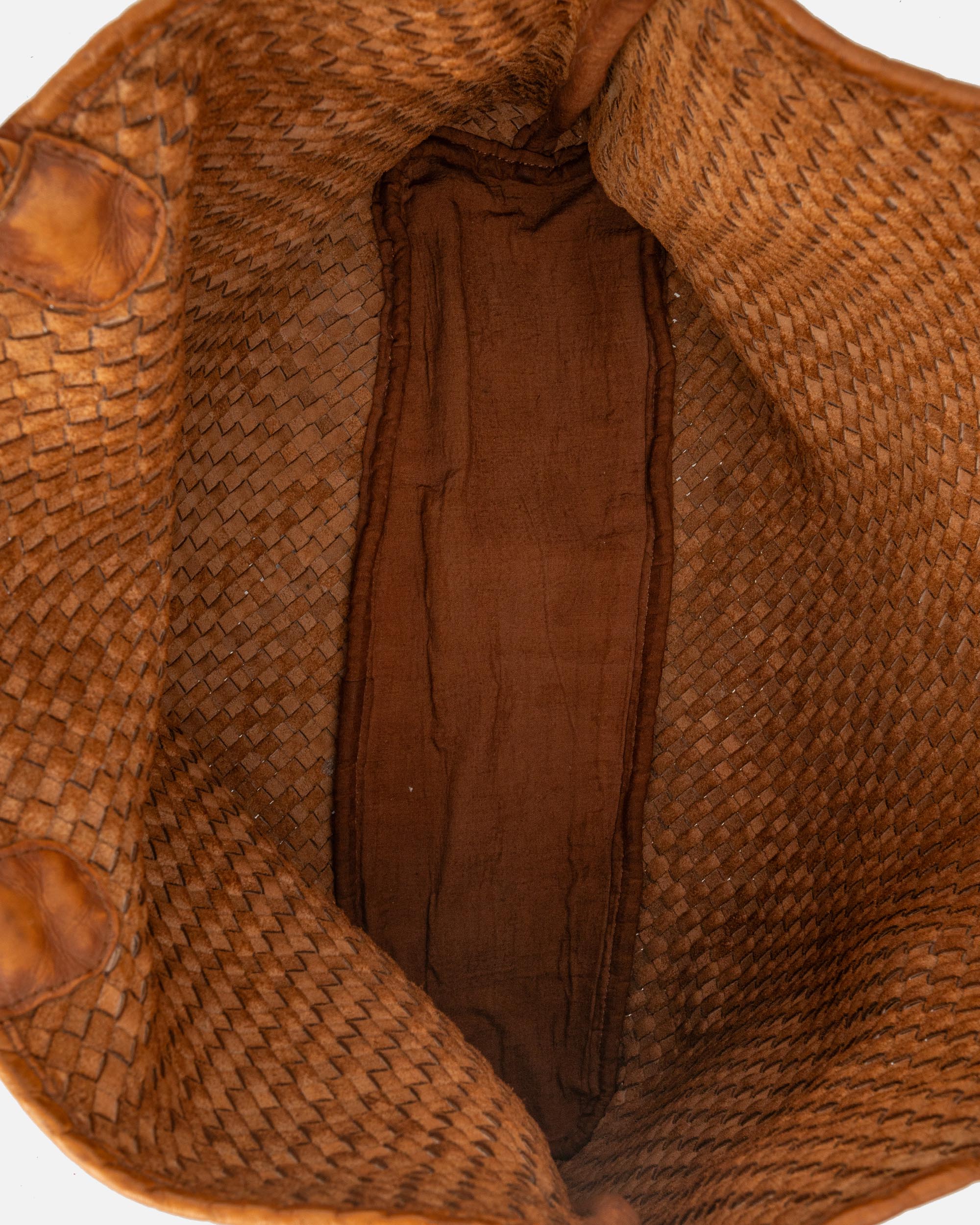 Taylor | Woven Leather Tote Bag - Image 6