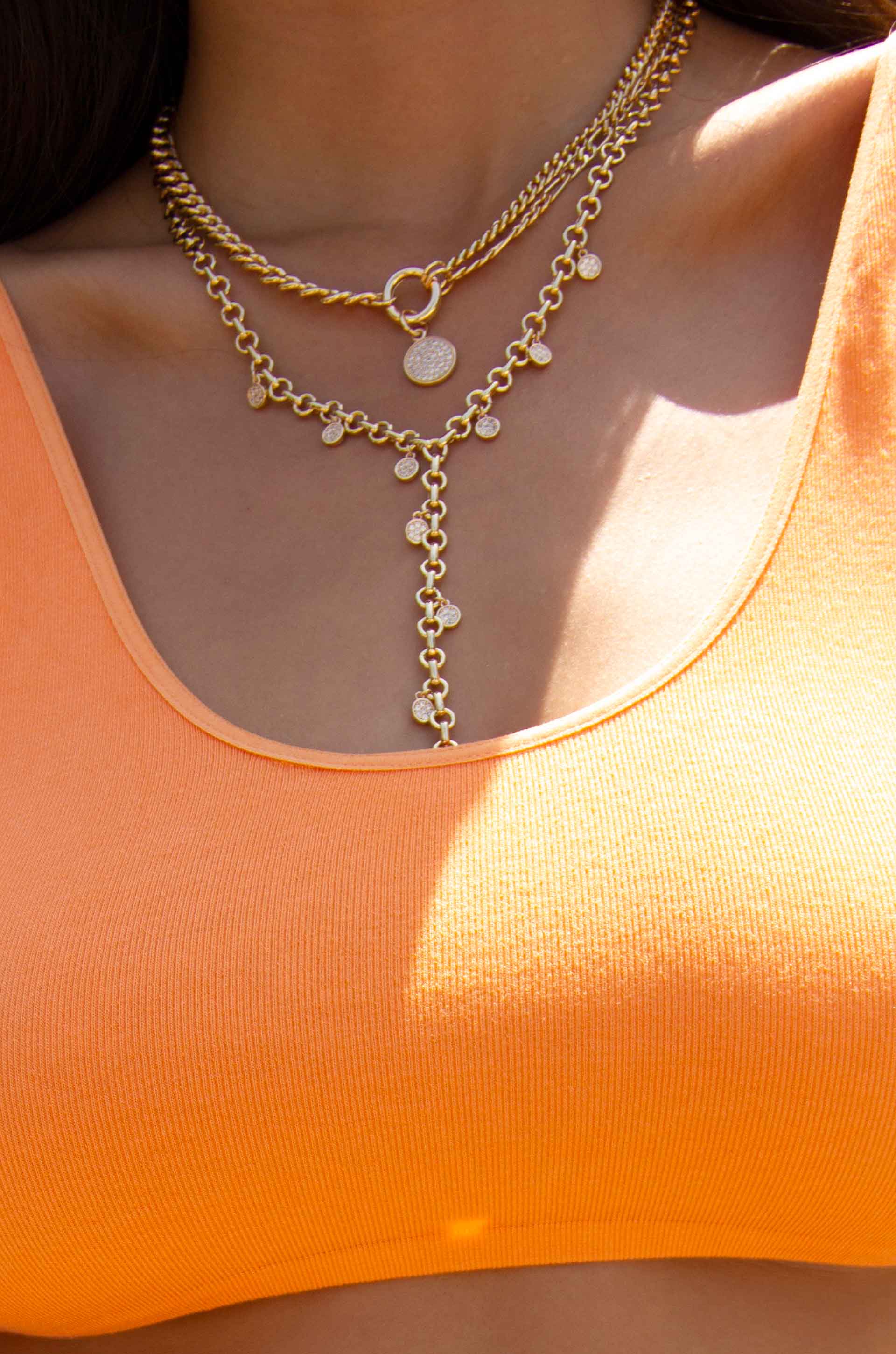 Three Chains Necklace - Image 2