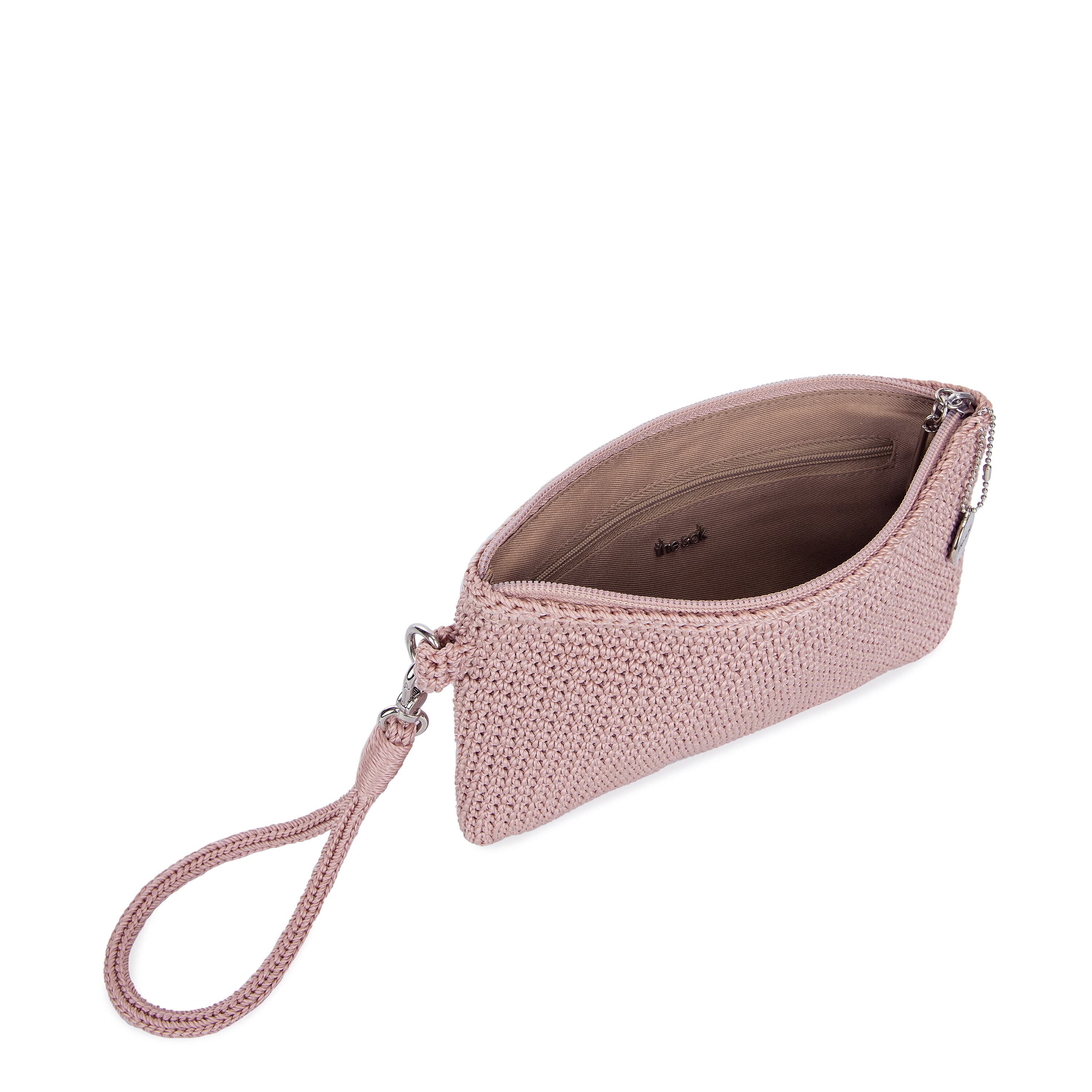 Vita Wristlet - Hand Crochet - Seashell - Image 3