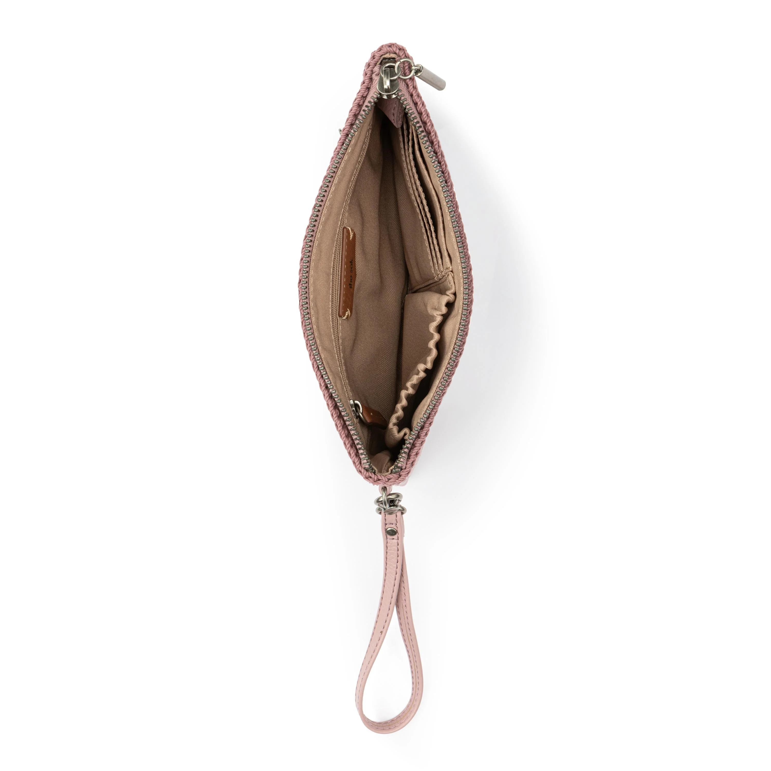 Vita Wristlet - Leather - Rosewood - Image 3